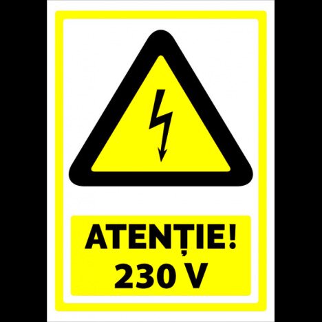 Indicator atentie 230v